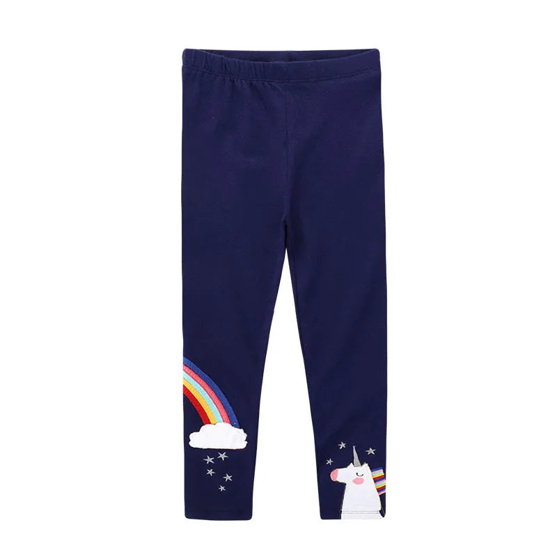 Little kid_ Girls Pants Dark Apple Leggings 2-7 years