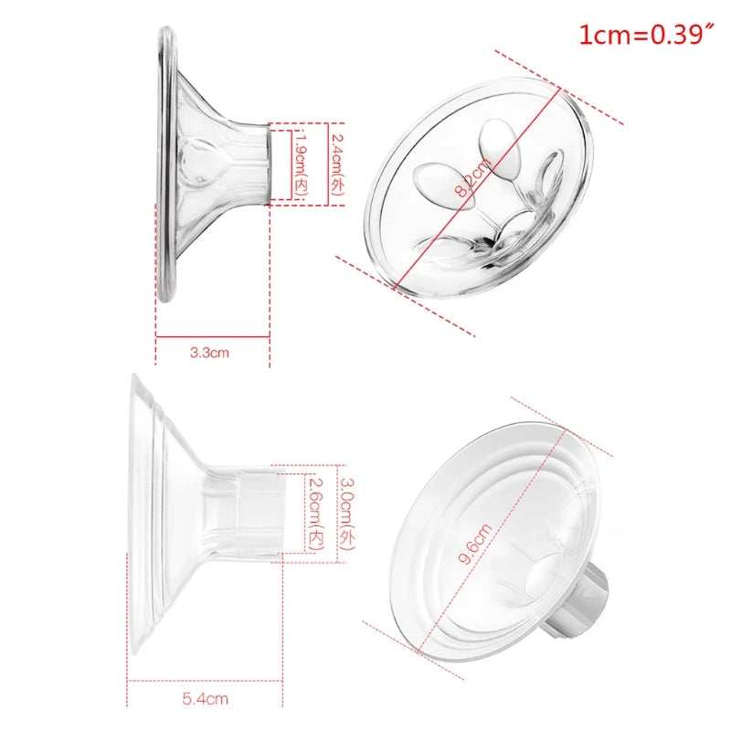 Bird _Baby Feeding Massage Cushion Electric Breast Pump Accessory Silicone Petal Pad 77HD