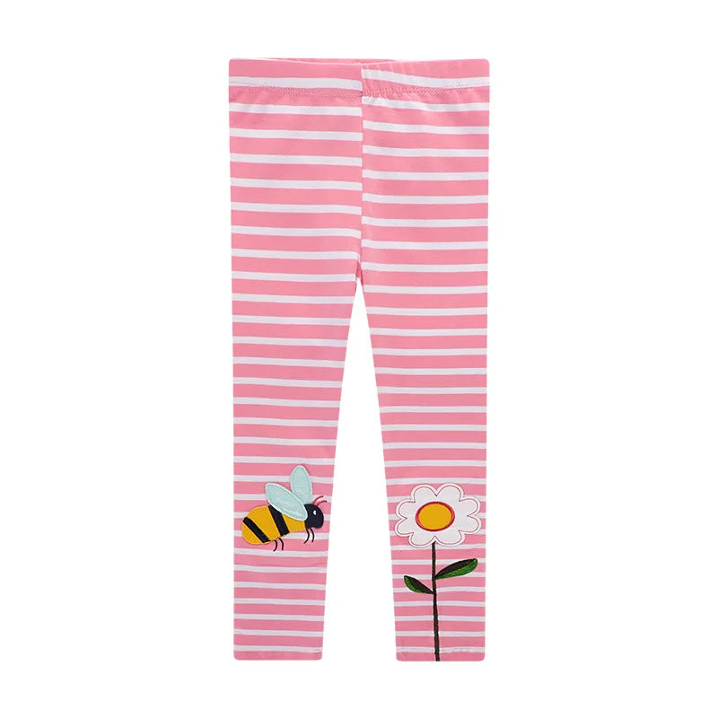 Little kid_ Girls Pants Dark Apple Leggings 2-7 years