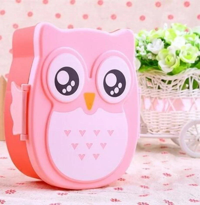 little one_Portable Plastic Children Students Lunch Box