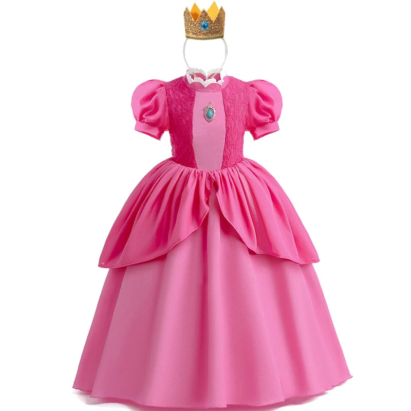 Joy _Kids Girl Princess Dress Cosplay Princess Costume