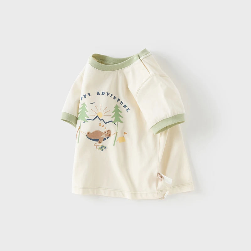 BIRD_ Children's Summer T-shirt