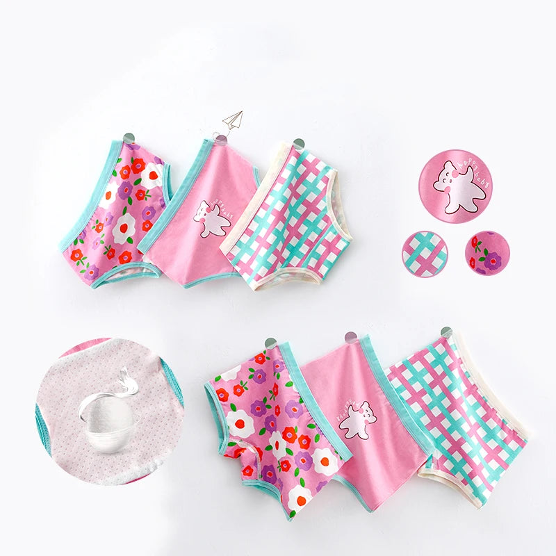 JOY_3Pcs/lot Kids Panties 7 Collections Chirdren's Underwear