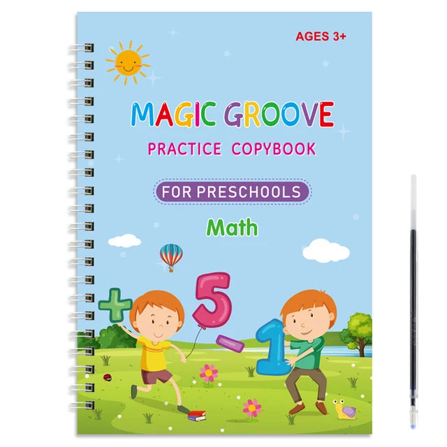 Montessori Pen Control Training Writing Sticker Learning Educational Toy Kids