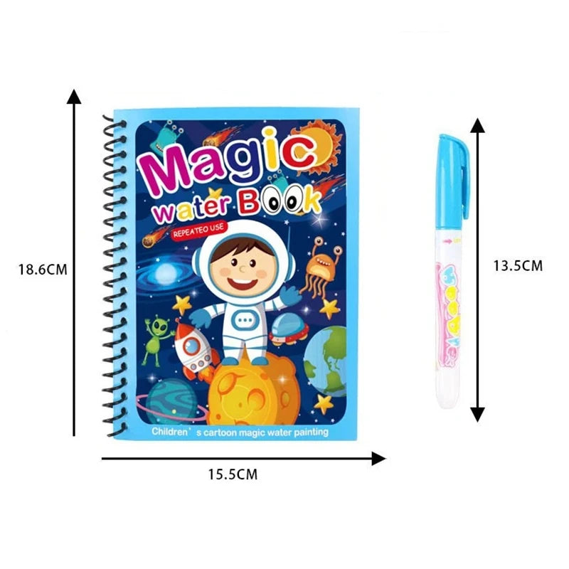 Kids Magic Water Drawing Books
