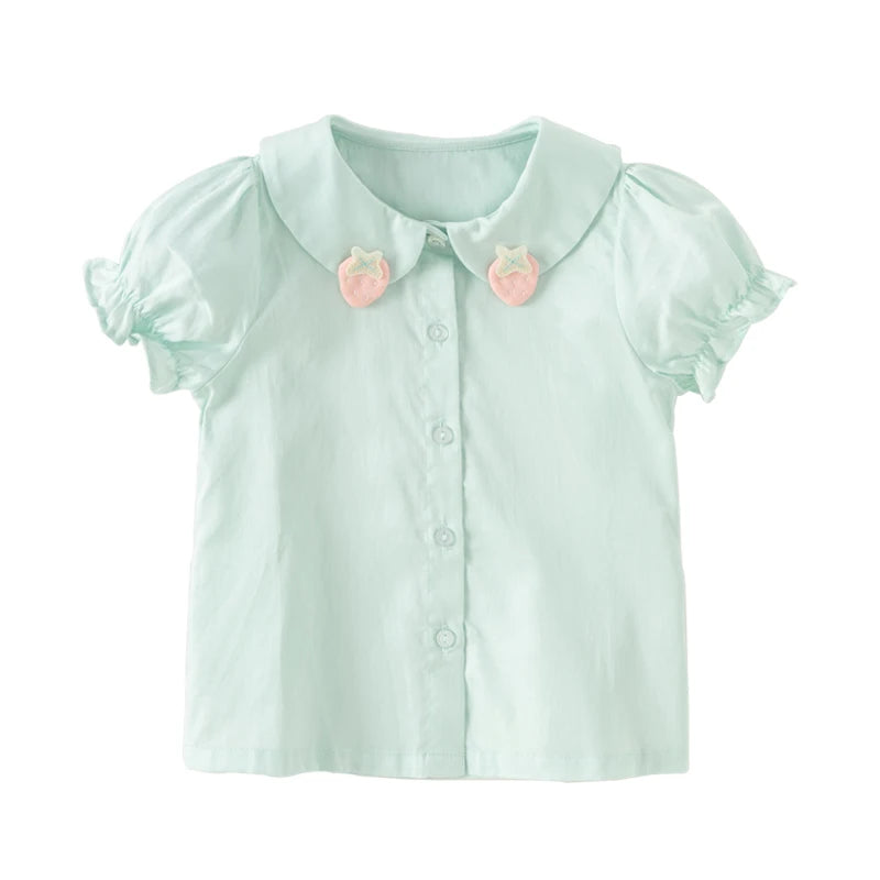 Little one_ Summer Girl's Baby Children Shirt