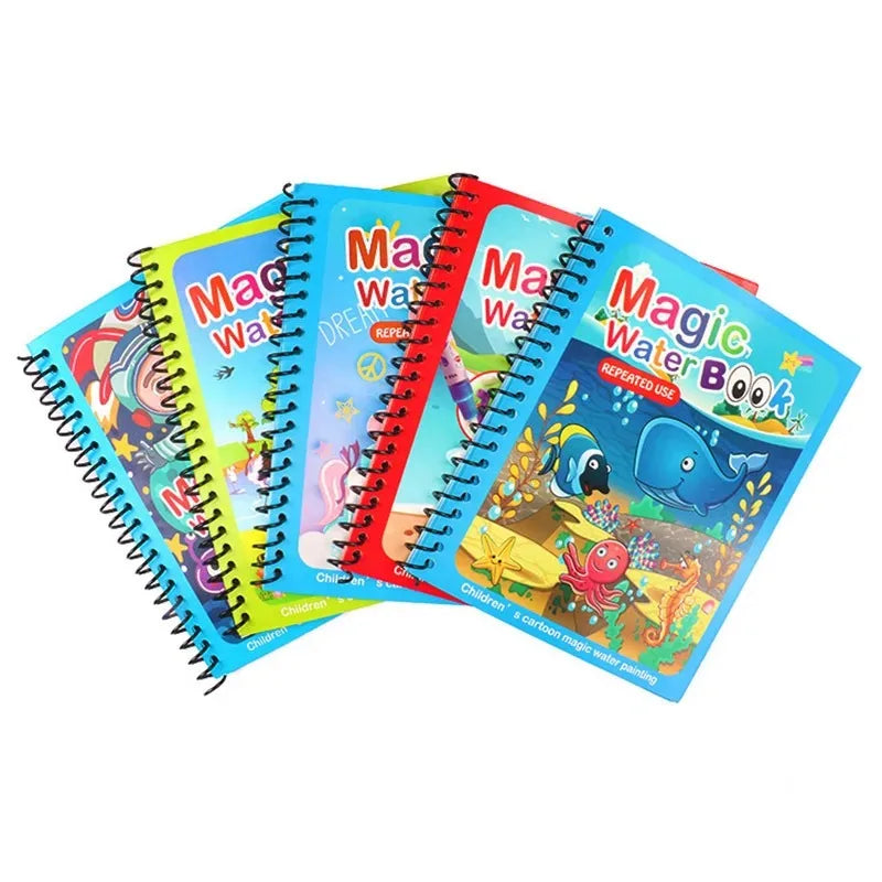Kids Magic Water Drawing Books