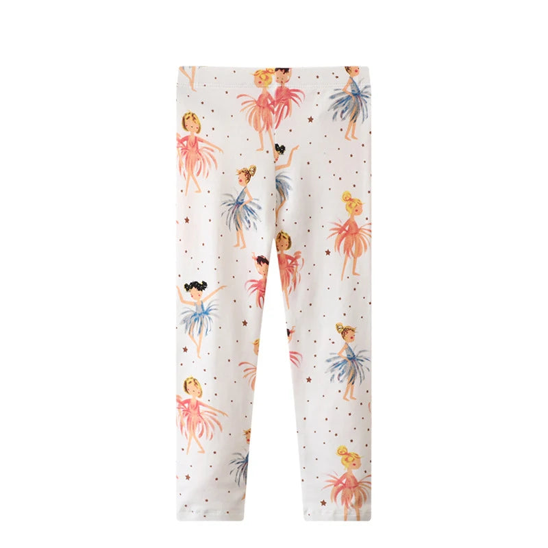 Little kid_ Girls Pants Dark Apple Leggings 2-7 years