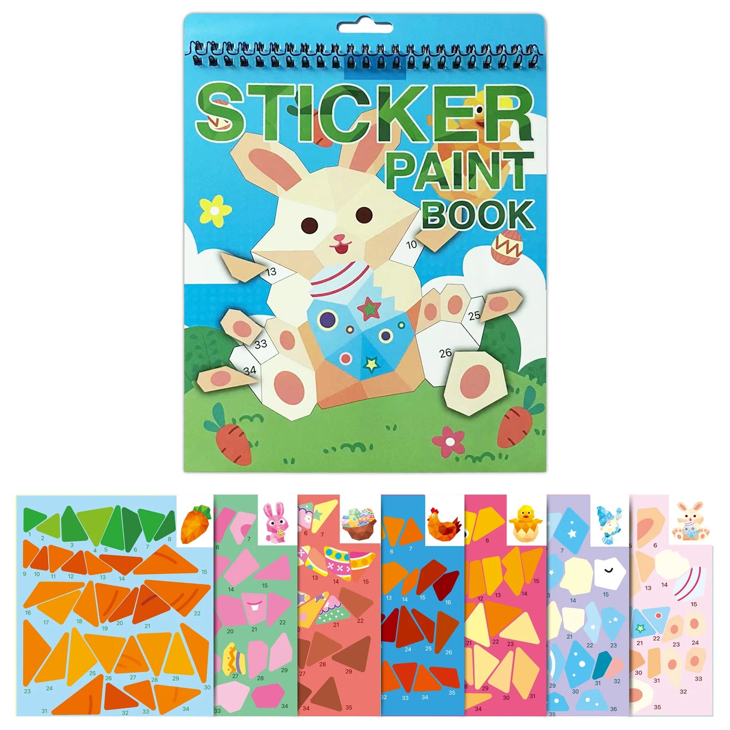 1PCS Sticker Book Crafts for Kids Ages