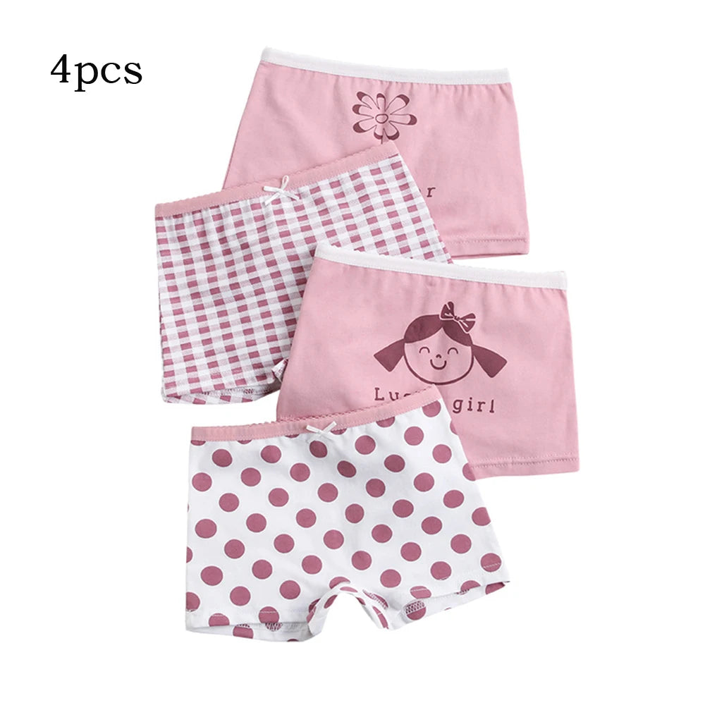 Bird_4Pcs Summer Tank Tops For Girls