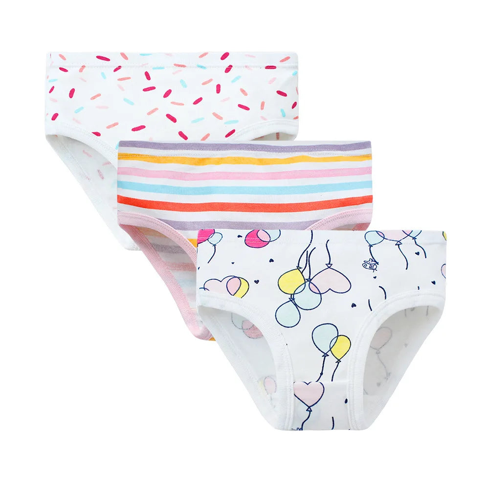 JOY_3pcs Per Pack Girls Panties Cotton  Kids Underwear