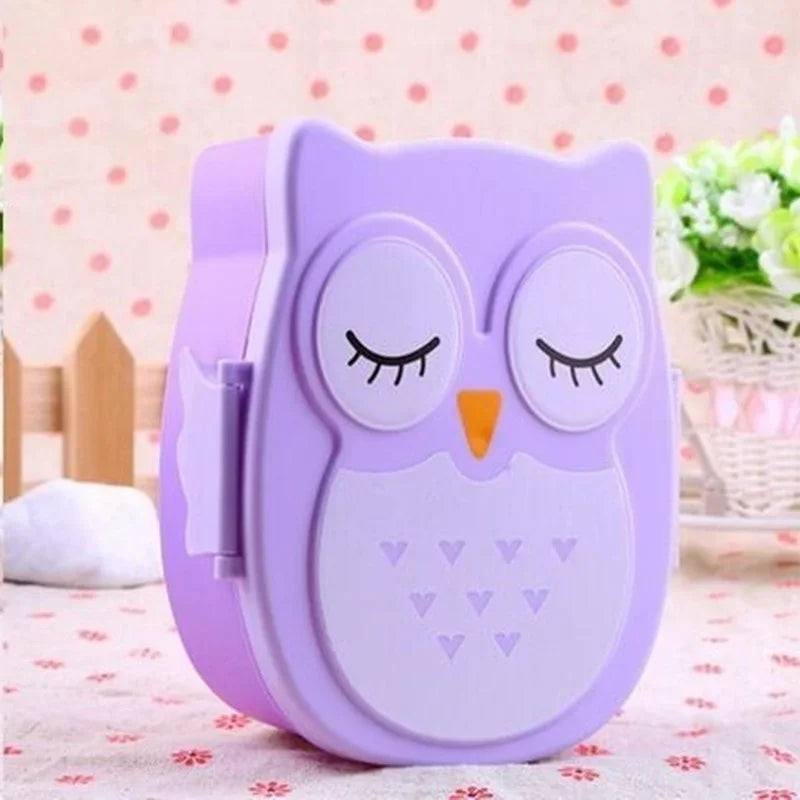 little one_Portable Plastic Children Students Lunch Box