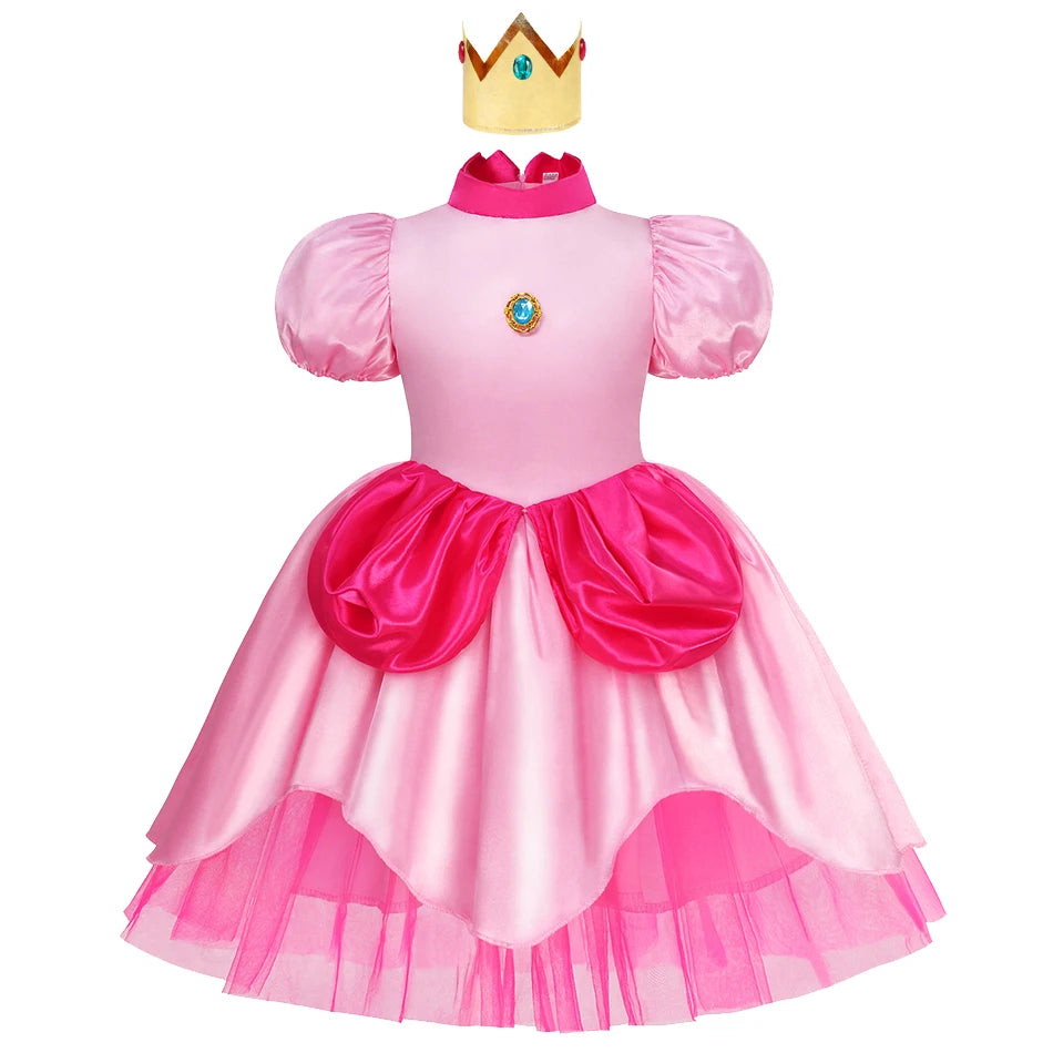 Joy _Kids Girl Princess Dress Cosplay Princess Costume