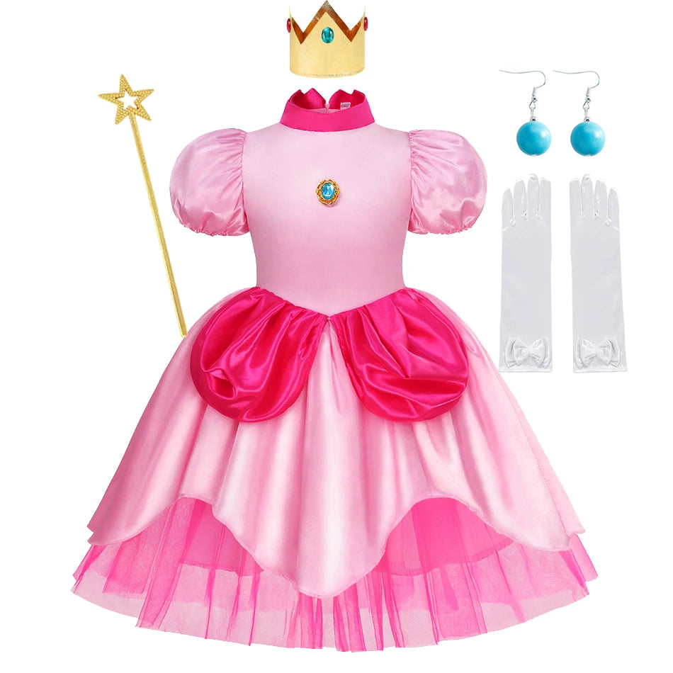 Joy _Kids Girl Princess Dress Cosplay Princess Costume
