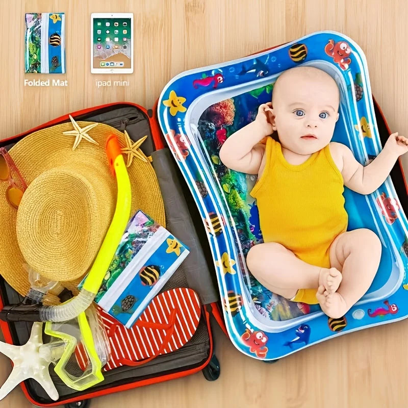 Bonito_ Inflatable Tummy Time Mat Premium Baby Water Play Mat