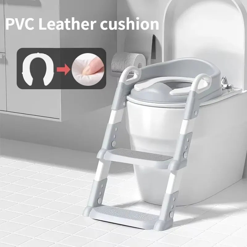 Prince & Queen _Folding Children's Toilet Seat Stool