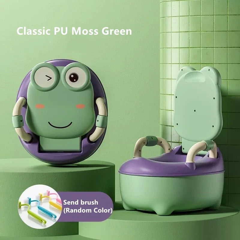 Kiddy _ Cartoon Frog Baby Potty