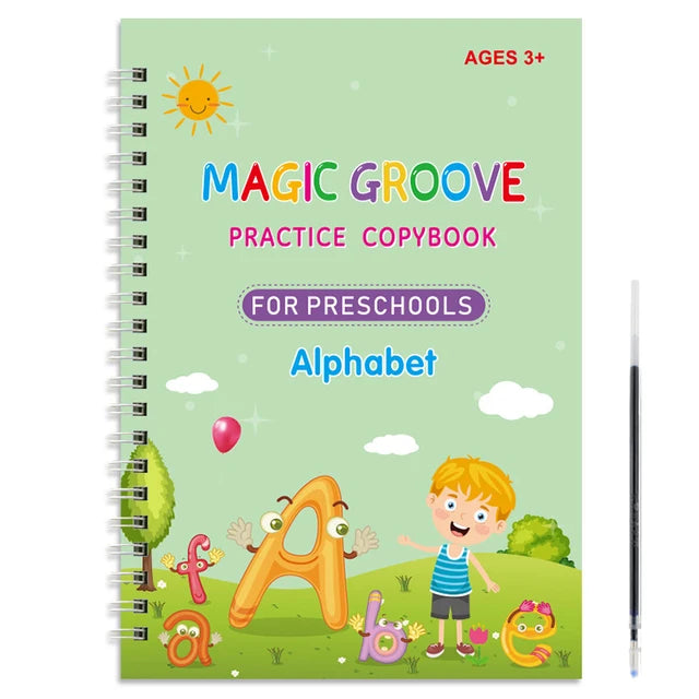 Montessori Pen Control Training Writing Sticker Learning Educational Toy Kids