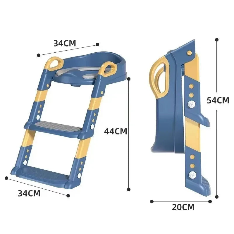 Prince & Queen _Folding Children's Toilet Seat Stool
