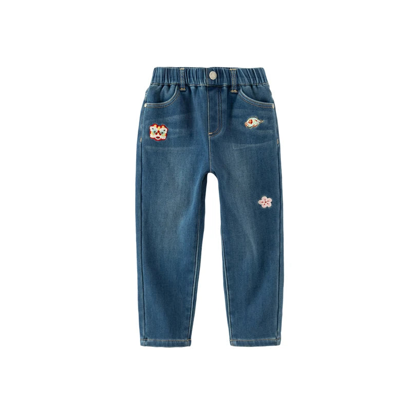 Ela_ Children's Girl's Pants Jeans
