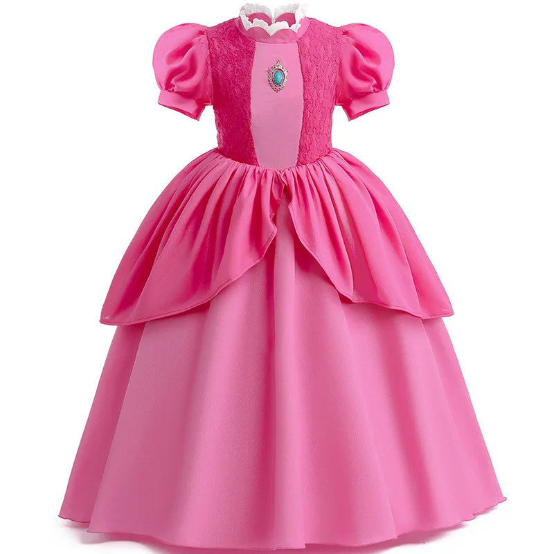Joy _Kids Girl Princess Dress Cosplay Princess Costume
