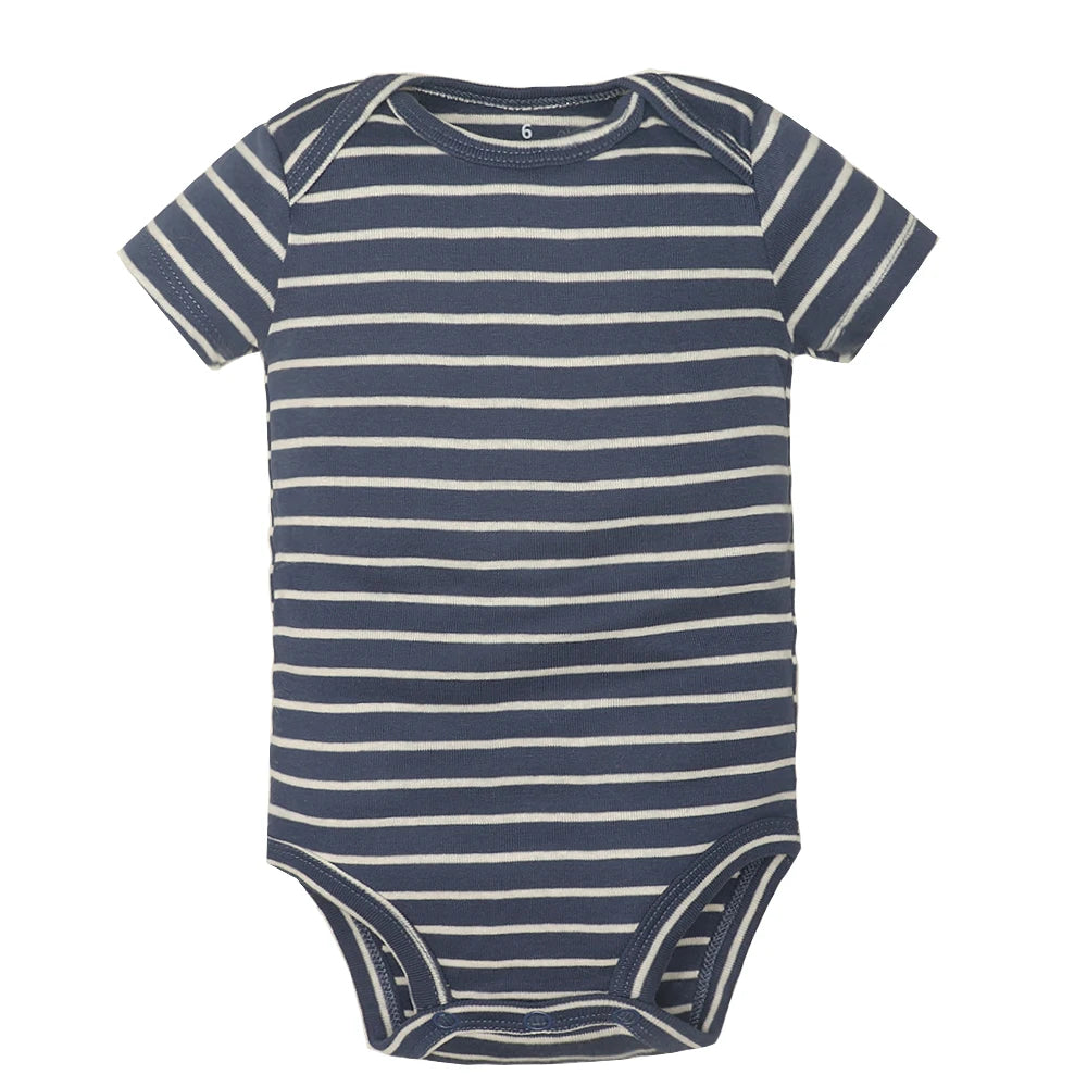 5PCS/Lot Baby Boys& Girls Bodysuits 100% Cotton