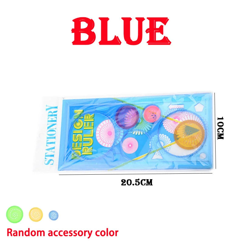 Geometry Spirograph Drawing Stencils Set Painting Template