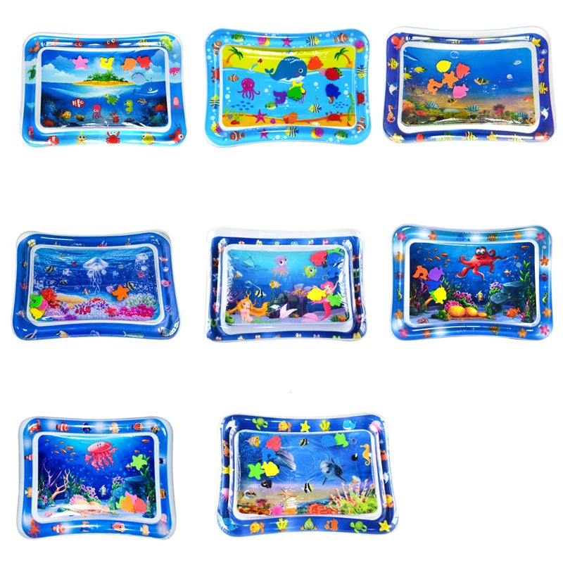 Bonito_ Inflatable Tummy Time Mat Premium Baby Water Play Mat