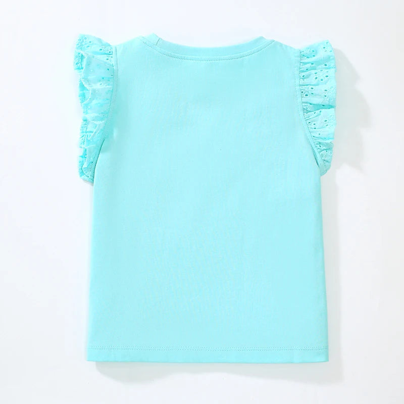Little one_ Summer Cotton Children's Clothing Baby Girls Tops