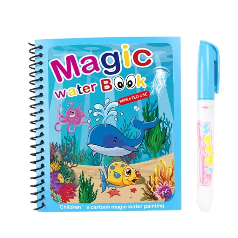 Kids Magic Water Drawing Books