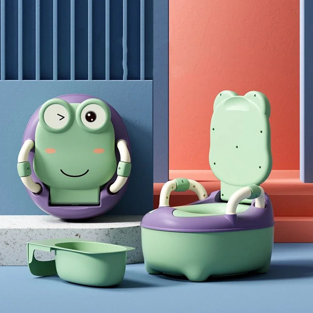 Kiddy _ Cartoon Frog Baby Potty