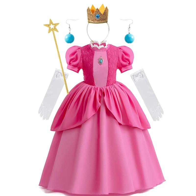 Joy _Kids Girl Princess Dress Cosplay Princess Costume