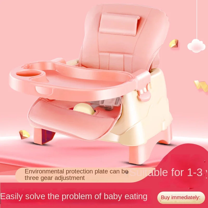 lovely kid_ Multifunctional High Quality Kids Dining Chair with Safety Belt from 1_3years