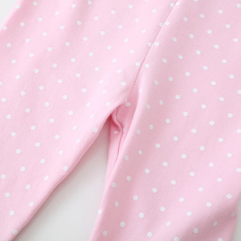 Little kid_ Baby Girls Colorful Cartoon Ballet Leggings
