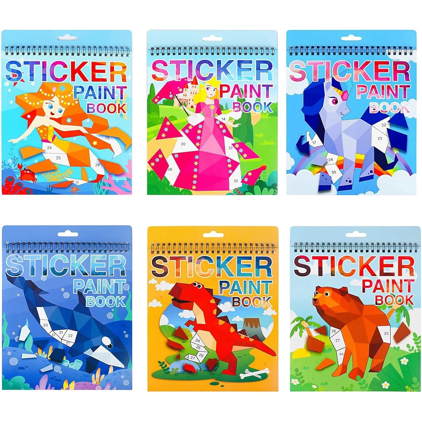 1PCS Sticker Book Crafts for Kids Ages