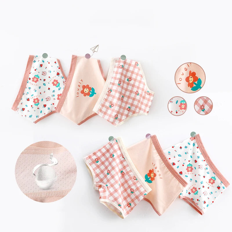 JOY_3Pcs/lot Kids Panties 7 Collections Chirdren's Underwear