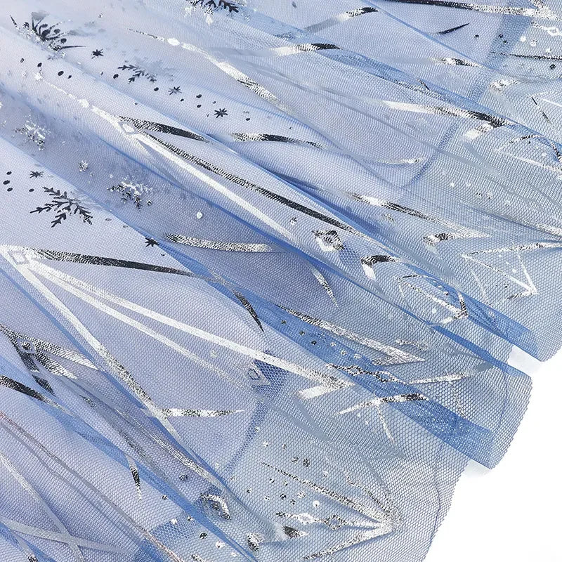 Little one_Disney Frozen 2 White Elsa Princess Dresses for Baby Girls