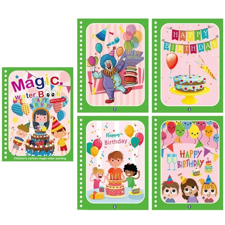 Kids Magic Water Drawing Books