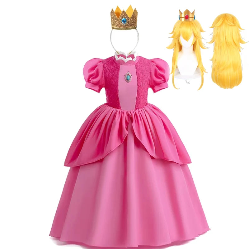 Joy _Kids Girl Princess Dress Cosplay Princess Costume