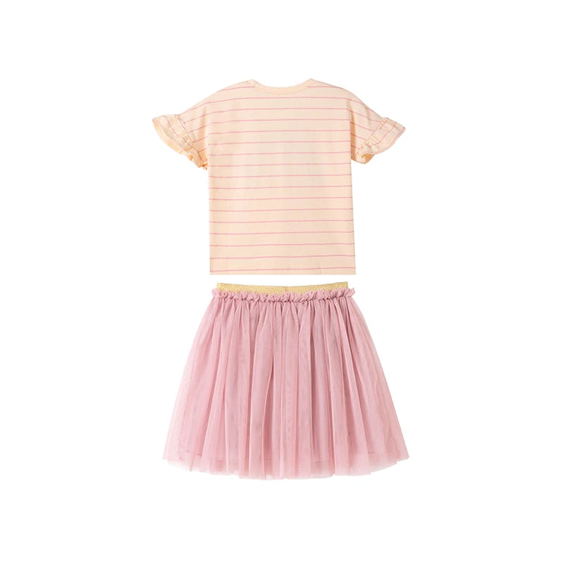 Little kid_ Baby Girls Summer Cotton Sets
