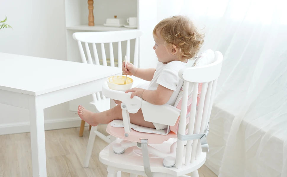 Bird _Baby Booster Seat for Dining Table with Removable Tray & Cushion