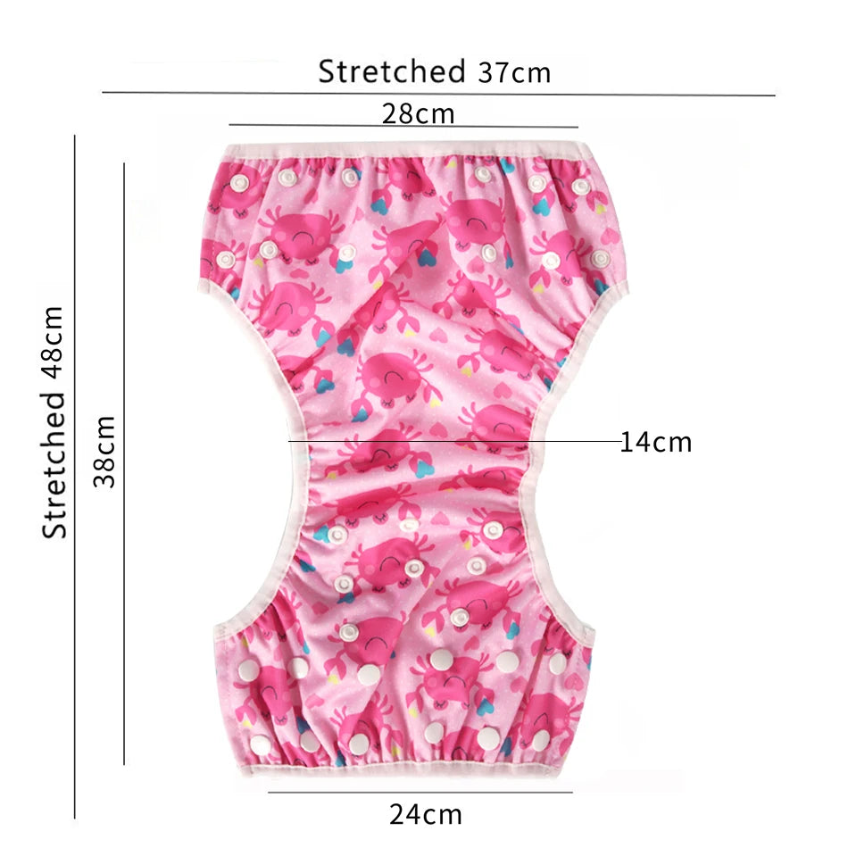 Happy kid _Baby Swim Diapers Reuseable Washable & Adjustable for Swimming