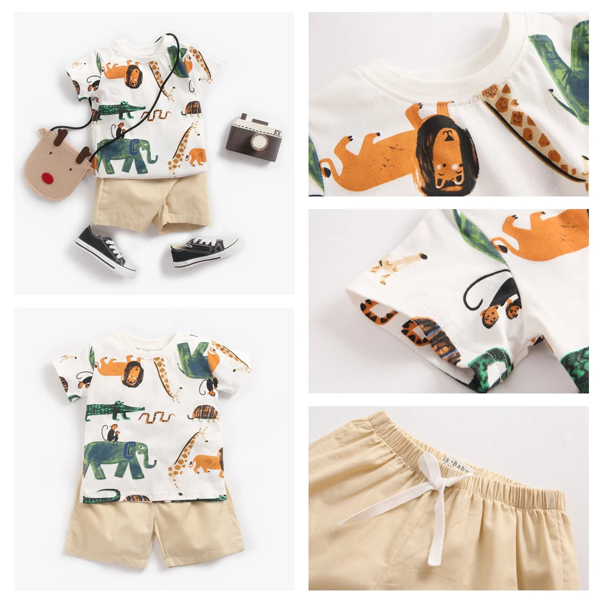 Cartoon Boys Outwear Set