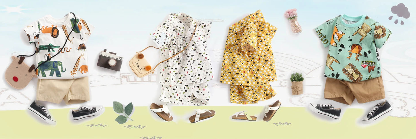 Cartoon Boys Outwear Set