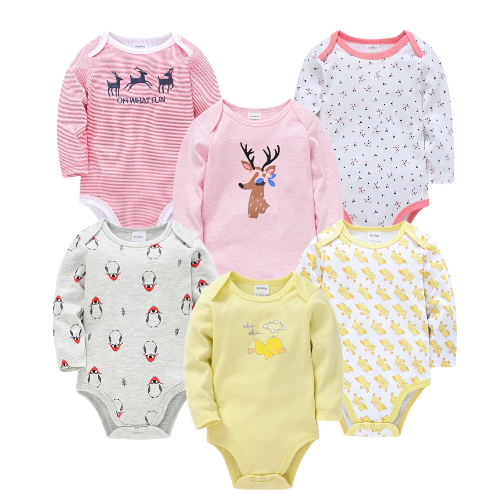 3/6 pcs bodysuit