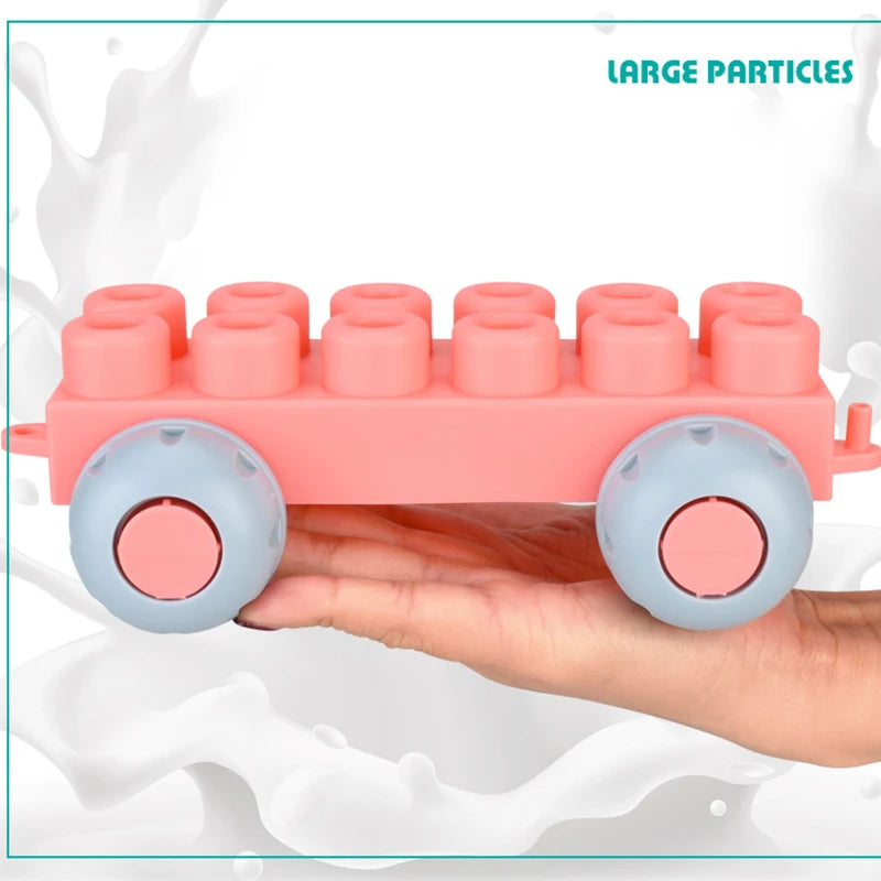 Baby Soft Plastic 3D Building Blocks Big Size