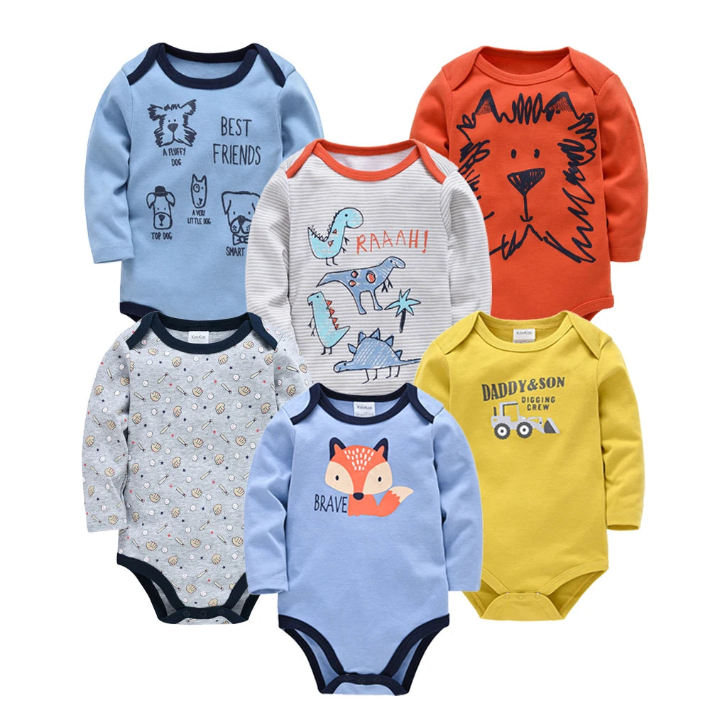 3/6 pcs bodysuit