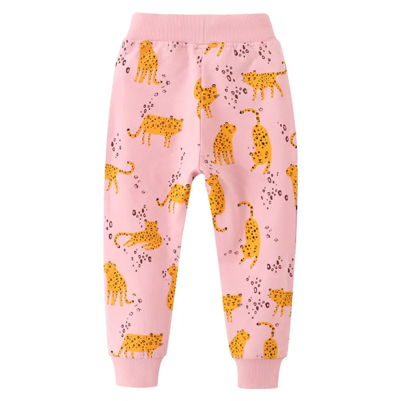 Joy_  Girls Sweatpants Rainbow Print