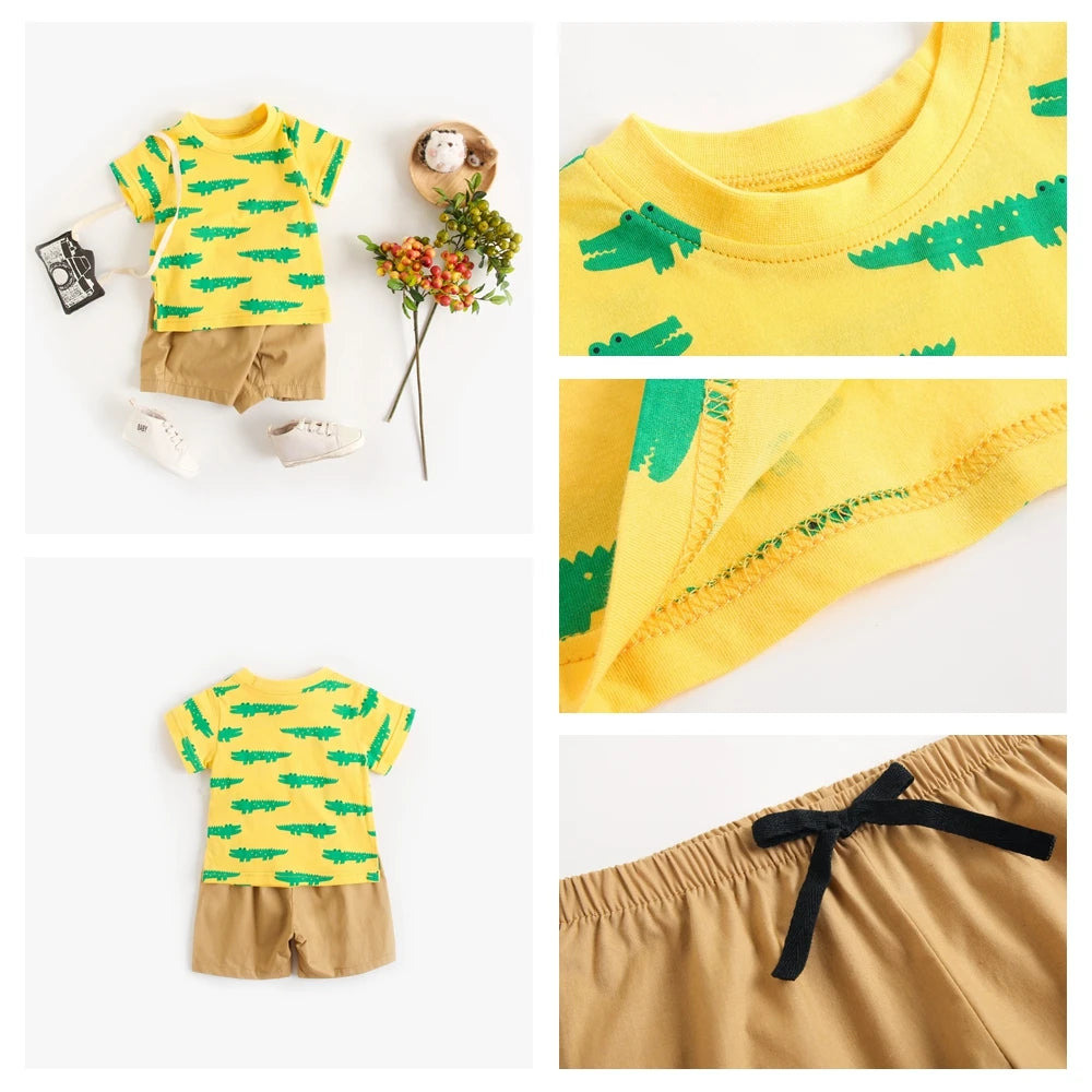Cartoon Boys Outwear Set
