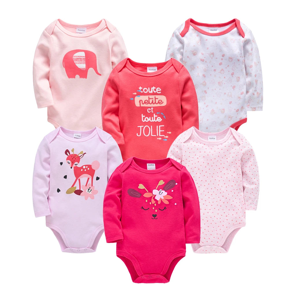 3/6 pcs bodysuit